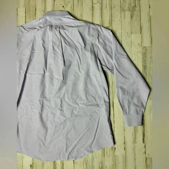 Brooks Brothers Shirt Mens 17 4/5 Button Up Long Sleeve Dress Light Purple - Picture 12 of 13